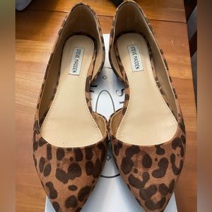 Steve Madden Isaak Leopard flats